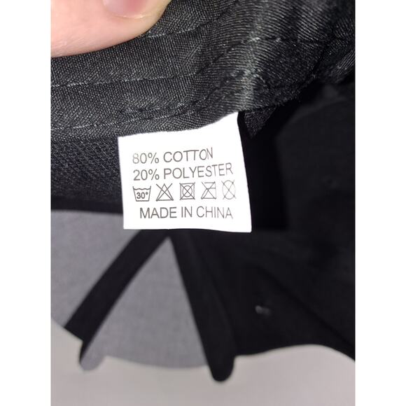 NWOT DF Black Don't Tread on Me Adjustable Baseball‎ Hat Cap - Picture 7 of 7